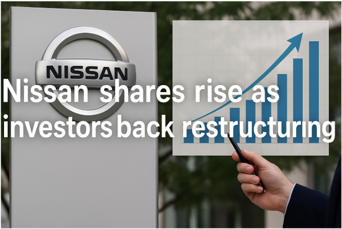 Nissan Shares Rise as Investors Back Restructuring
